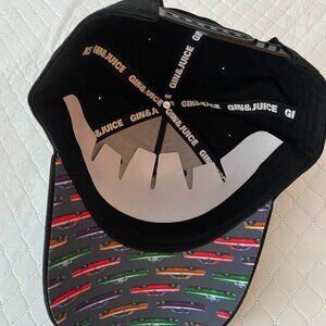 NWOT Gin & Juice Dre Snoop Dogg Trucker Snapback Black Mesh Cap Hat